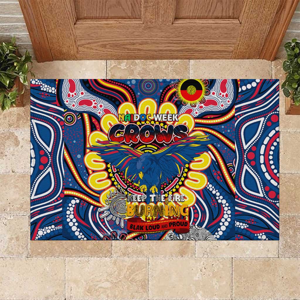 Adelaide Crows NAIDOC Week 2024 Rubber Doormat Mascot Football