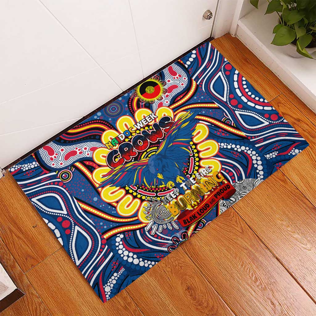 Adelaide Crows NAIDOC Week 2024 Rubber Doormat Mascot Football