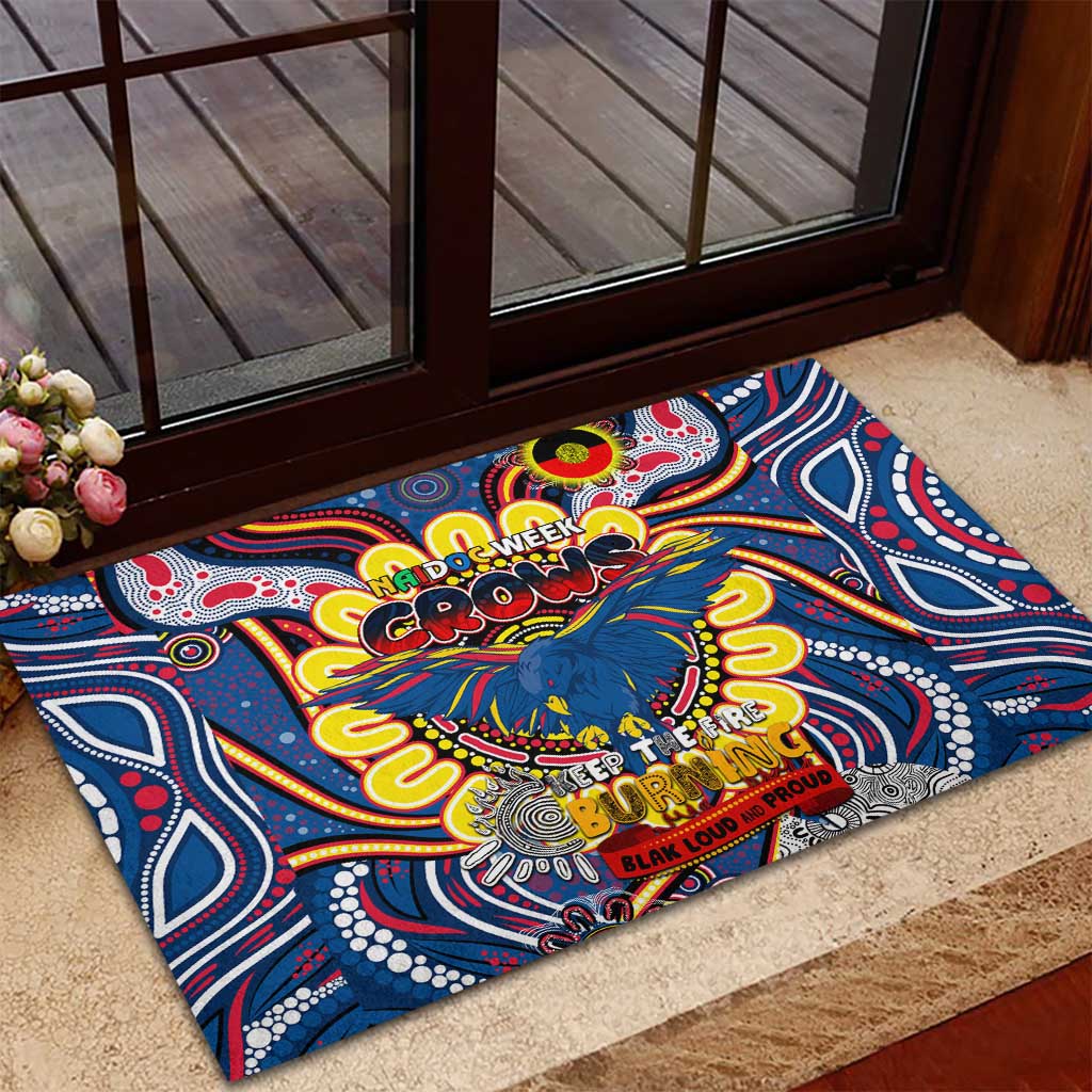 Adelaide Crows NAIDOC Week 2024 Rubber Doormat Mascot Football