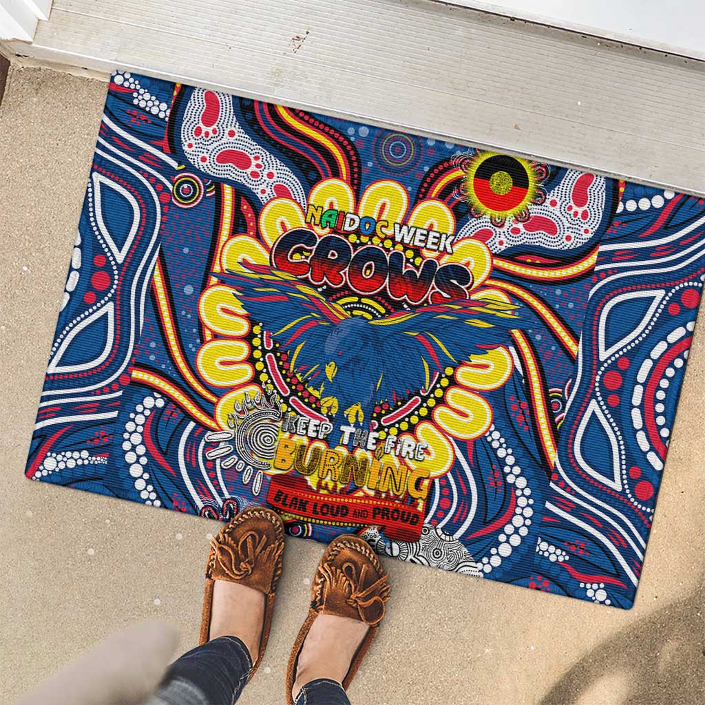 Adelaide Crows NAIDOC Week 2024 Rubber Doormat Mascot Football