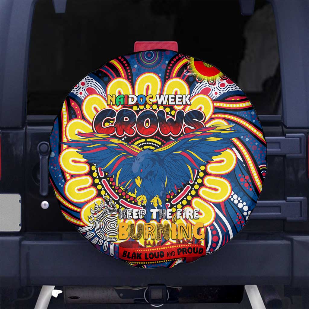 Adelaide Crows NAIDOC Week 2024 Spare Tire Cover Mascot Football