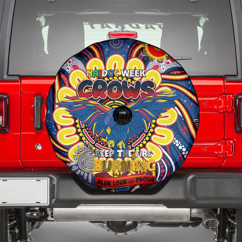Adelaide Crows NAIDOC Week 2024 Spare Tire Cover Mascot Football