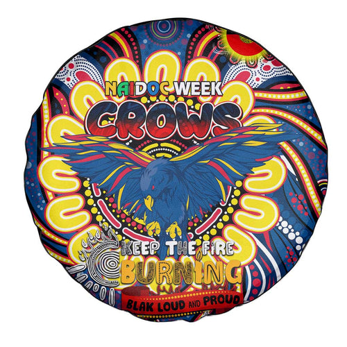 Adelaide Crows NAIDOC Week 2024 Spare Tire Cover Mascot Football