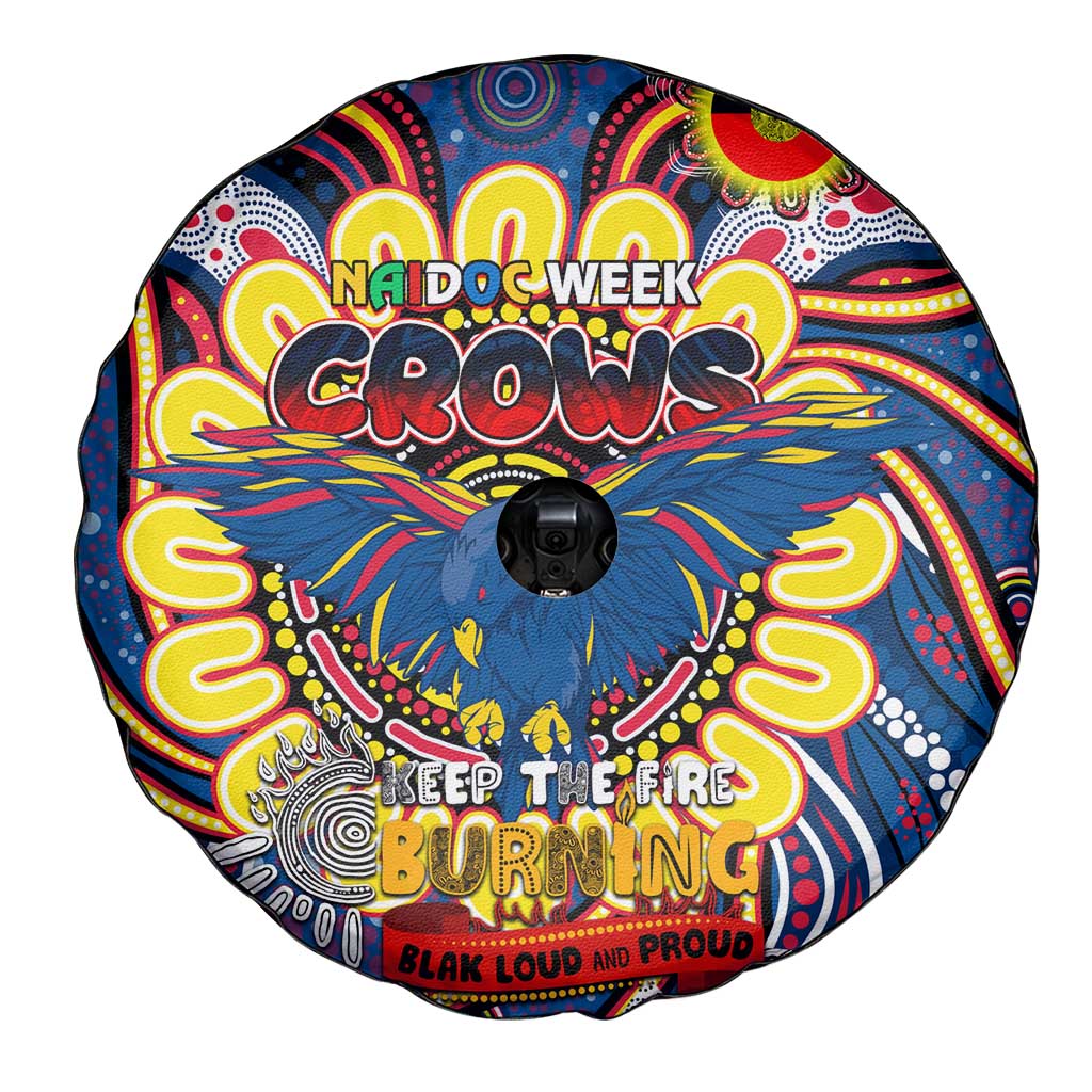 Adelaide Crows NAIDOC Week 2024 Spare Tire Cover Mascot Football