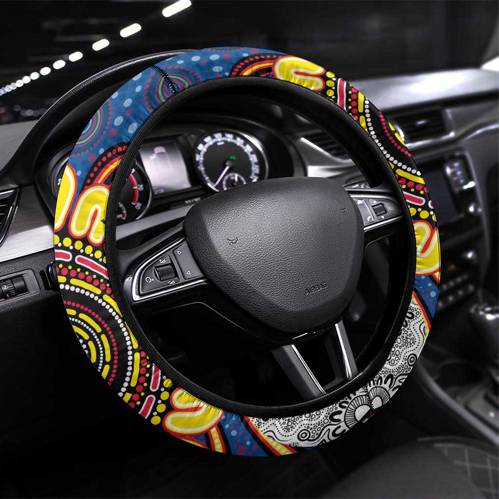 Adelaide Crows NAIDOC Week 2024 Steering Wheel Cover Mascot Football