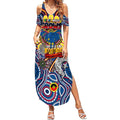 Custom Adelaide Crows NAIDOC Week 2024 Summer Maxi Dress Mascot Football