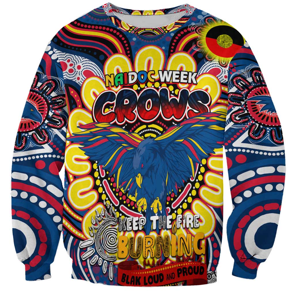 Custom Adelaide Crows NAIDOC Week 2024 Sweatshirt Mascot Football