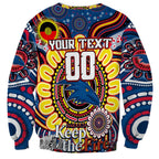 Custom Adelaide Crows NAIDOC Week 2024 Sweatshirt Mascot Football
