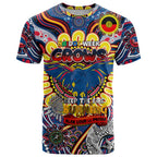 Custom Adelaide Crows NAIDOC Week 2024 T Shirt Mascot Football