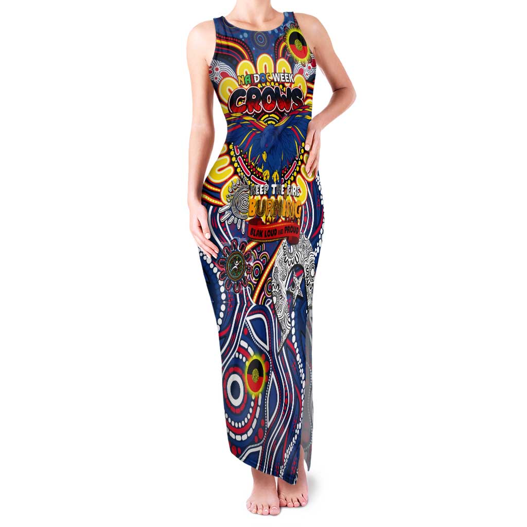 Custom Adelaide Crows NAIDOC Week 2024 Tank Maxi Dress Mascot Football