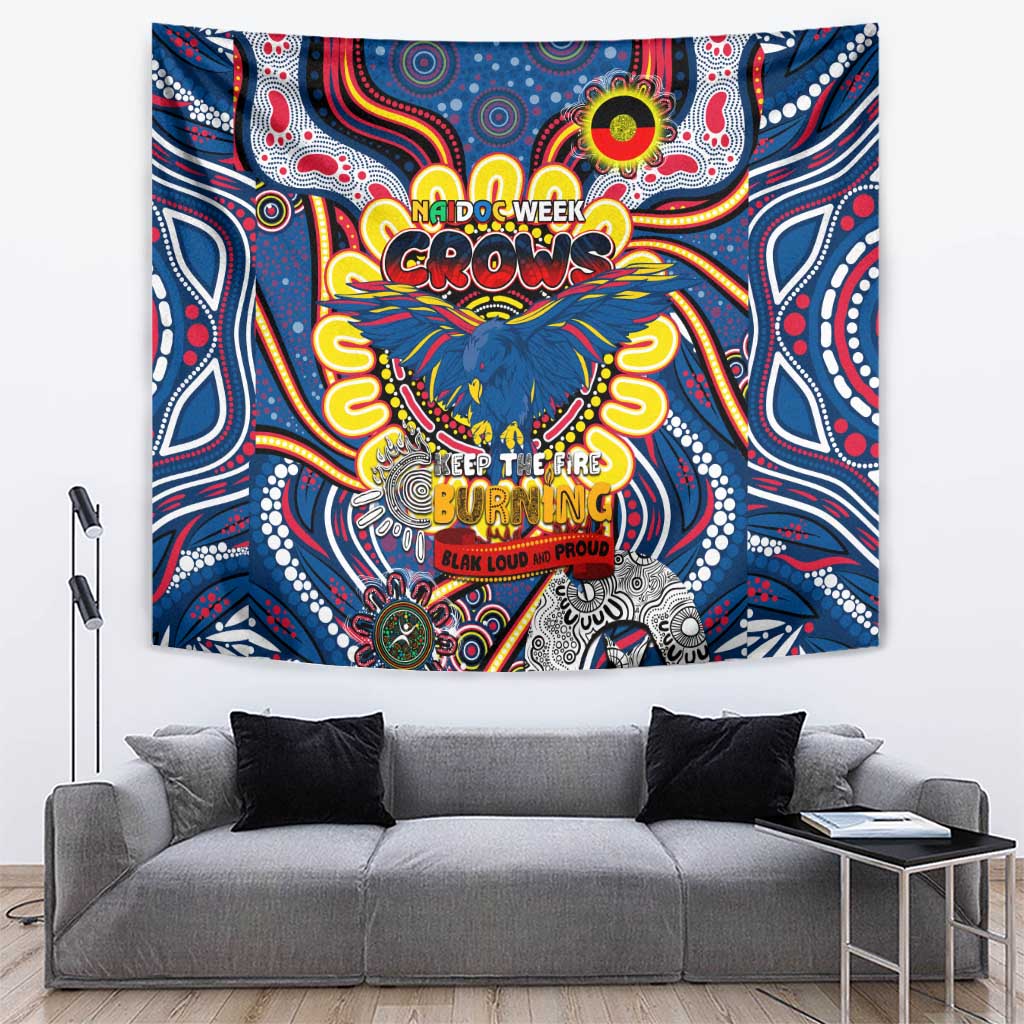 Adelaide Crows NAIDOC Week 2024 Tapestry Mascot Football