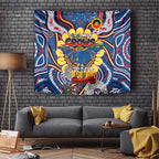 Adelaide Crows NAIDOC Week 2024 Tapestry Mascot Football