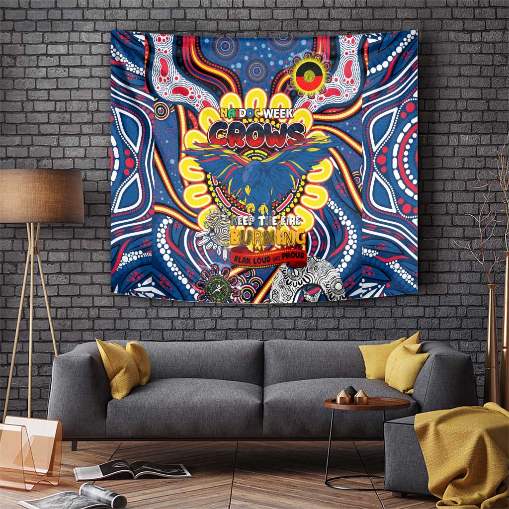 Adelaide Crows NAIDOC Week 2024 Tapestry Mascot Football
