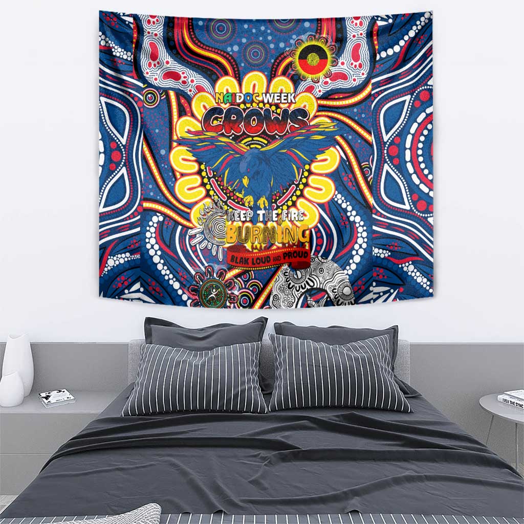 Adelaide Crows NAIDOC Week 2024 Tapestry Mascot Football