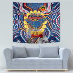 Adelaide Crows NAIDOC Week 2024 Tapestry Mascot Football