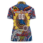 Custom Adelaide Crows NAIDOC Week 2024 Women Polo Shirt Mascot Football