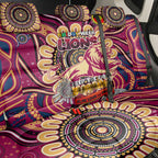Brisbane Lions NAIDOC Week 2024 Back Car Seat Cover Mascot Football