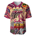 Custom Brisbane Lions NAIDOC Week 2024 Baseball Jersey Mascot Football