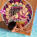 Brisbane Lions NAIDOC Week 2024 Beach Blanket Mascot Football