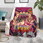 Brisbane Lions NAIDOC Week 2024 Blanket Mascot Football