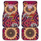 Brisbane Lions NAIDOC Week 2024 Car Mats Mascot Football
