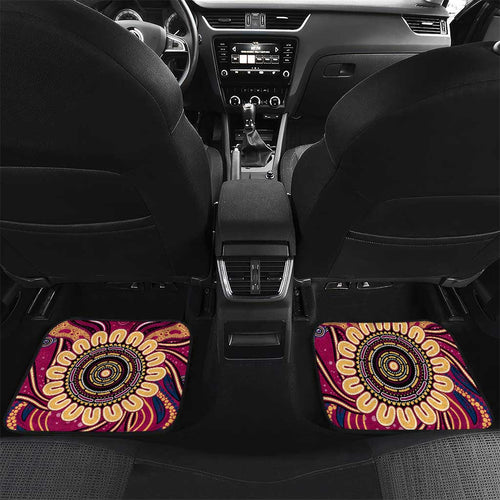Brisbane Lions NAIDOC Week 2024 Car Mats Mascot Football