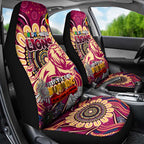 Brisbane Lions NAIDOC Week 2024 Car Seat Cover Mascot Football