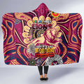 Brisbane Lions NAIDOC Week 2024 Hooded Blanket Mascot Football