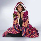 Brisbane Lions NAIDOC Week 2024 Hooded Blanket Mascot Football