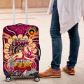 Brisbane Lions NAIDOC Week 2024 Luggage Cover Mascot Football