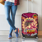 Brisbane Lions NAIDOC Week 2024 Luggage Cover Mascot Football