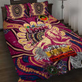 Brisbane Lions NAIDOC Week 2024 Quilt Bed Set Mascot Football