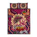 Brisbane Lions NAIDOC Week 2024 Quilt Bed Set Mascot Football