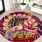 Brisbane Lions NAIDOC Week 2024 Round Carpet Mascot Football