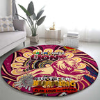 Brisbane Lions NAIDOC Week 2024 Round Carpet Mascot Football
