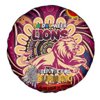 Brisbane Lions NAIDOC Week 2024 Spare Tire Cover Mascot Football
