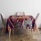 Brisbane Lions NAIDOC Week 2024 Tablecloth Mascot Football