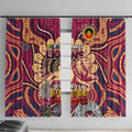 Brisbane Lions NAIDOC Week 2024 Window Curtain Mascot Football