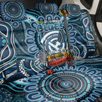 Carlton Blues NAIDOC Week 2024 Back Car Seat Cover Mascot Football