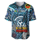 Custom Carlton Blues NAIDOC Week 2024 Baseball Jersey Mascot Football