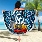Carlton Blues NAIDOC Week 2024 Beach Blanket Mascot Football