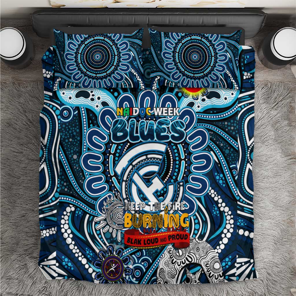 Carlton Blues NAIDOC Week 2024 Bedding Set Mascot Football