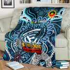 Carlton Blues NAIDOC Week 2024 Blanket Mascot Football
