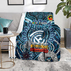 Carlton Blues NAIDOC Week 2024 Blanket Mascot Football