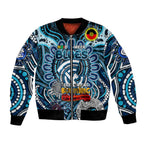 Custom Carlton Blues NAIDOC Week 2024 Bomber Jacket Mascot Football