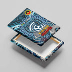 Carlton Blues NAIDOC Week 2024 Canvas Wall Art Mascot Football