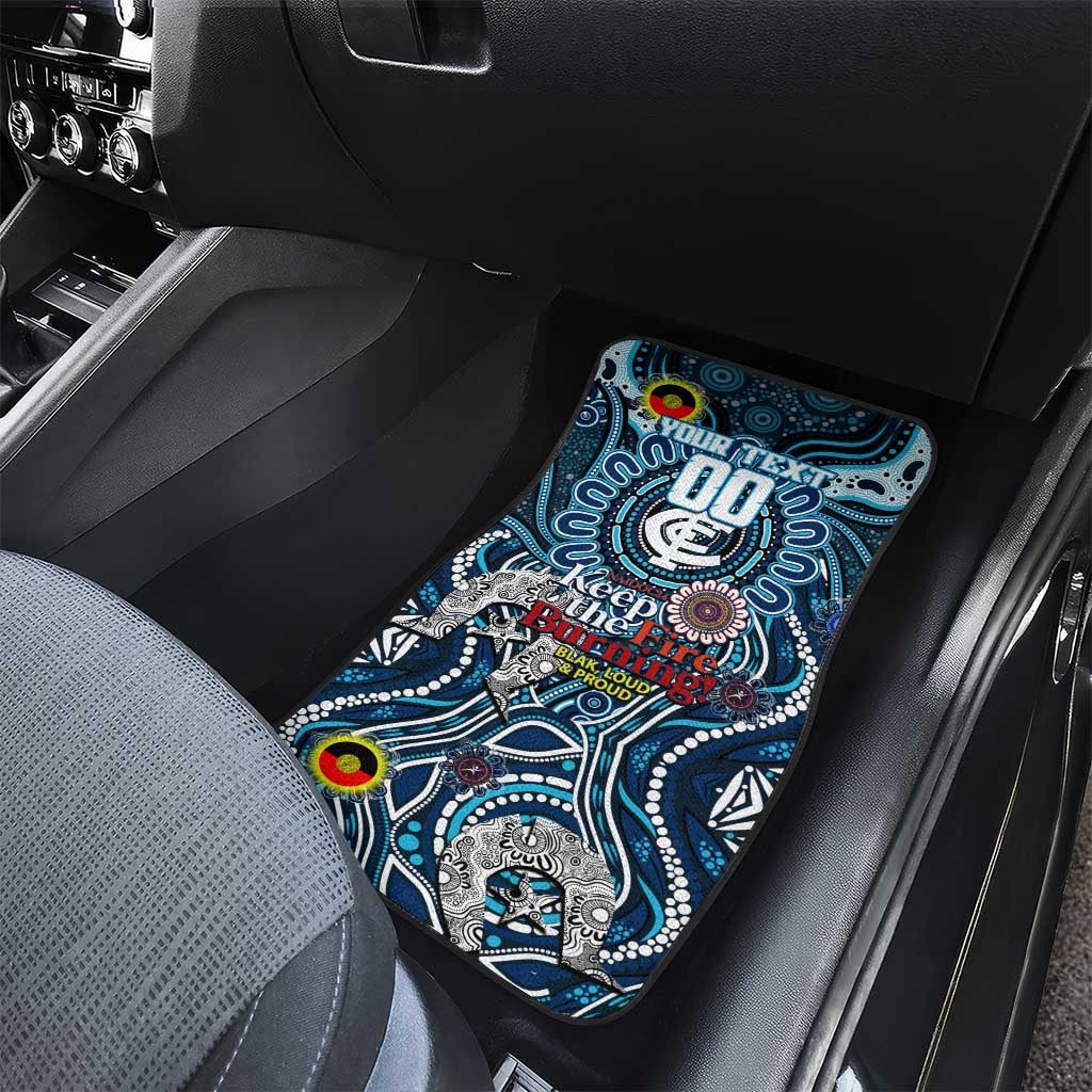 Carlton Blues NAIDOC Week 2024 Car Mats Mascot Football