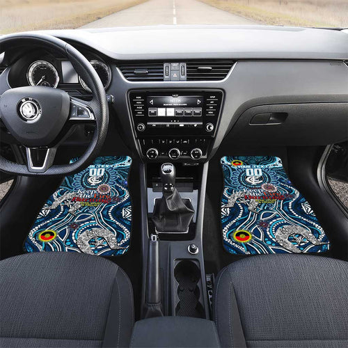 Carlton Blues NAIDOC Week 2024 Car Mats Mascot Football