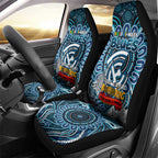 Carlton Blues NAIDOC Week 2024 Car Seat Cover Mascot Football