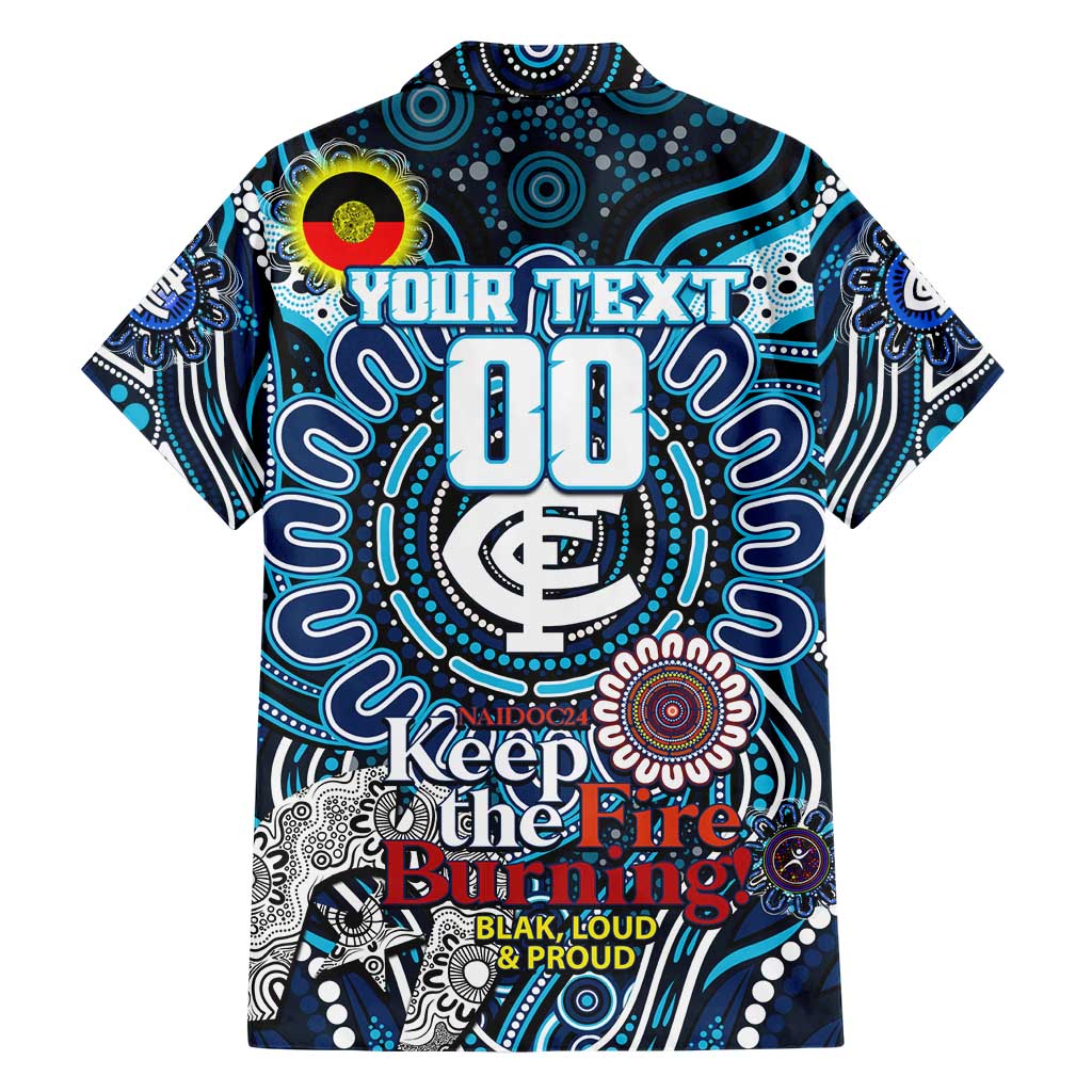 Custom Carlton Blues NAIDOC Week 2024 Hawaiian Shirt Mascot Football